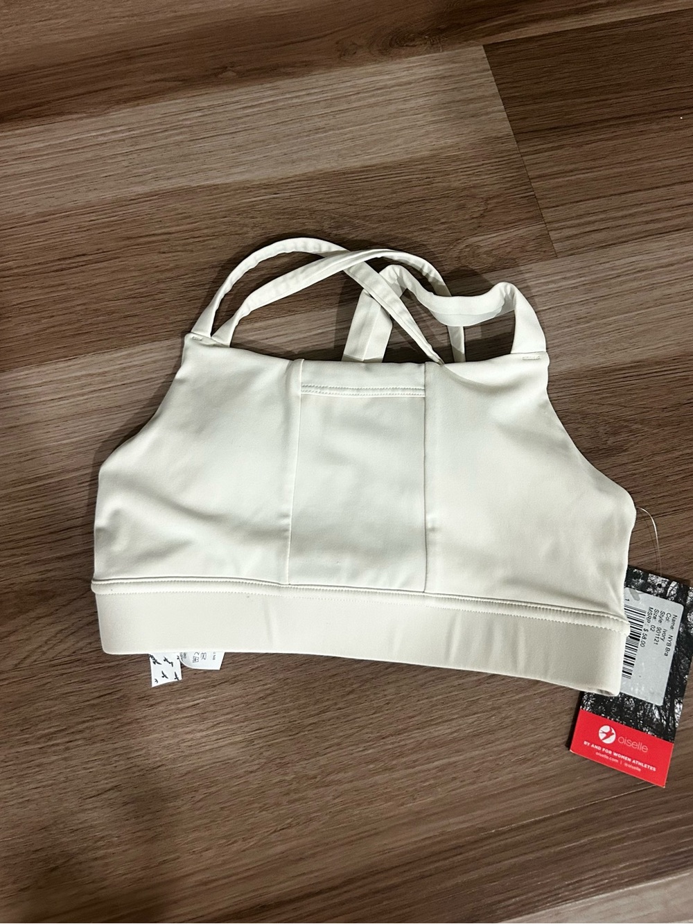 Oiselle NYB Bra in Ivory